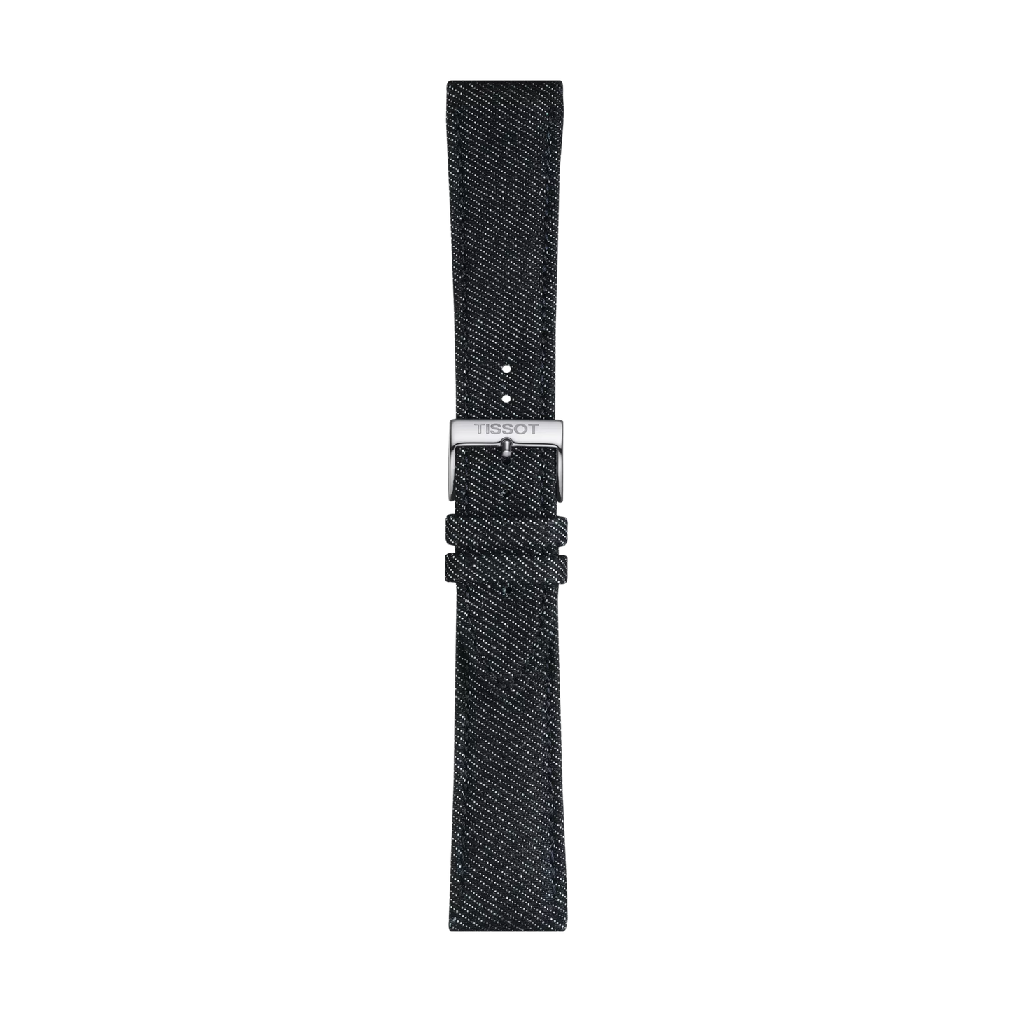 Original Tissot Textilarmband blau Bandanstoß 22 mm