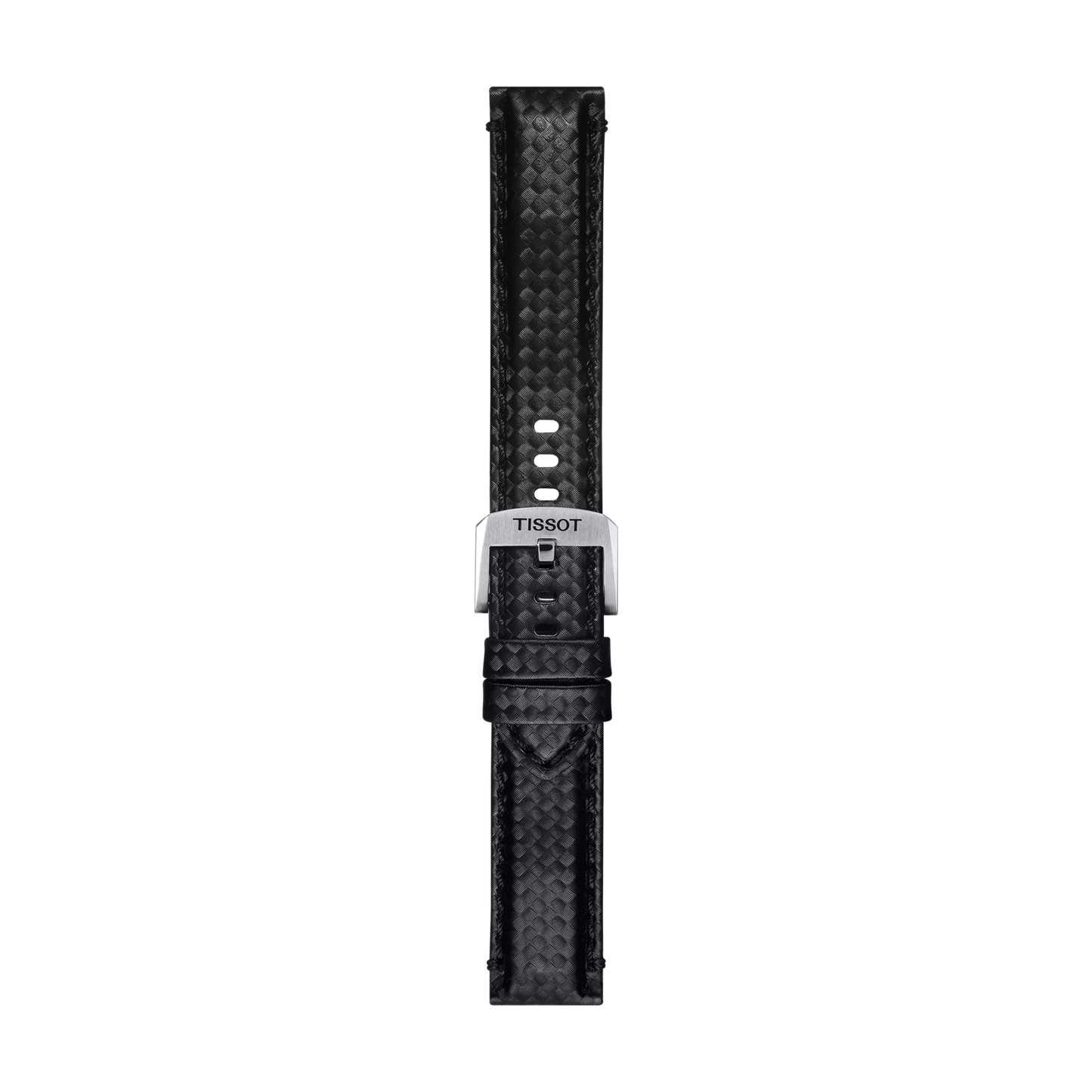 Original Tissot Textilarmband schwarz Bandanstoß 20 mm