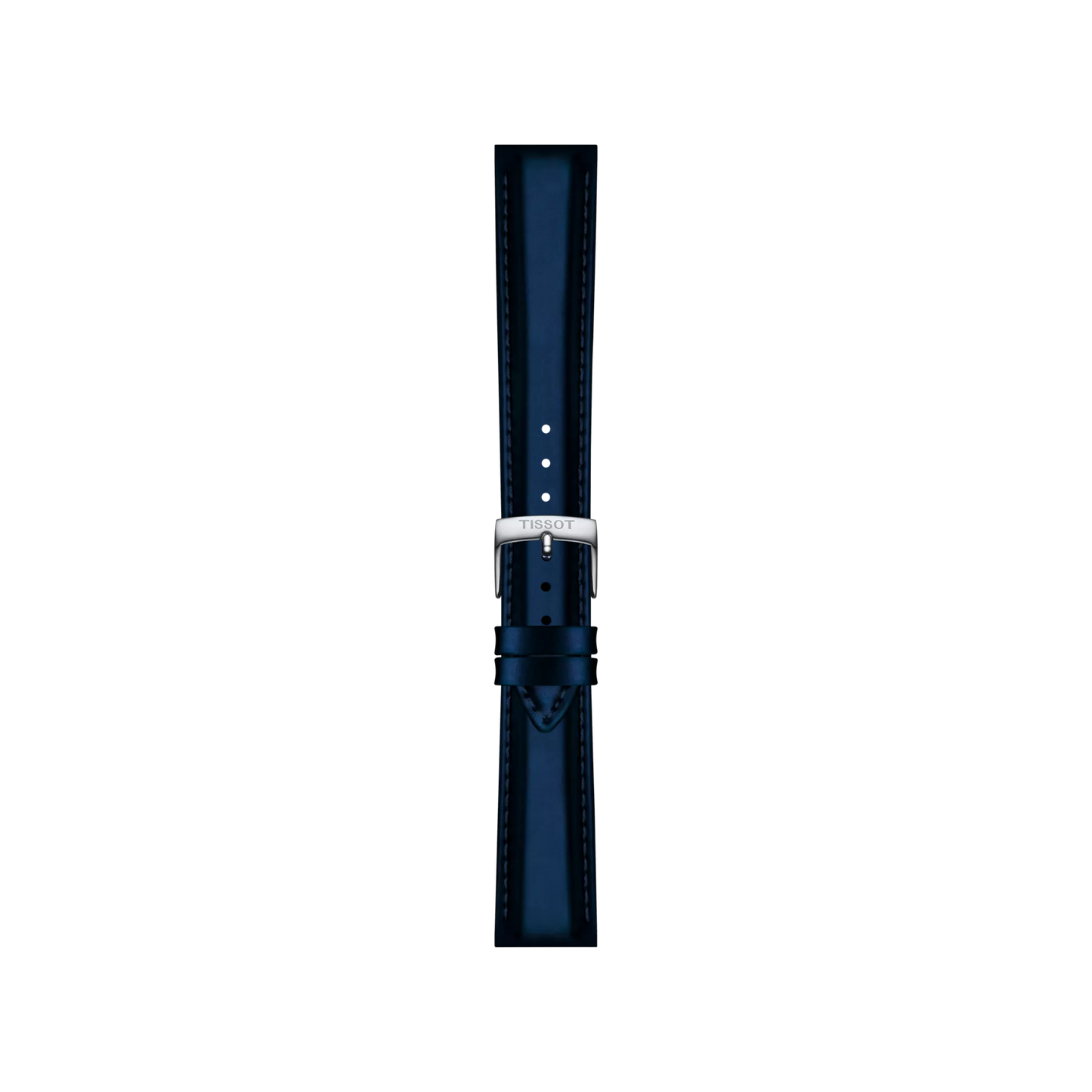 Original Tissot Synthetikarmband blau Bandanstoss 18 mm