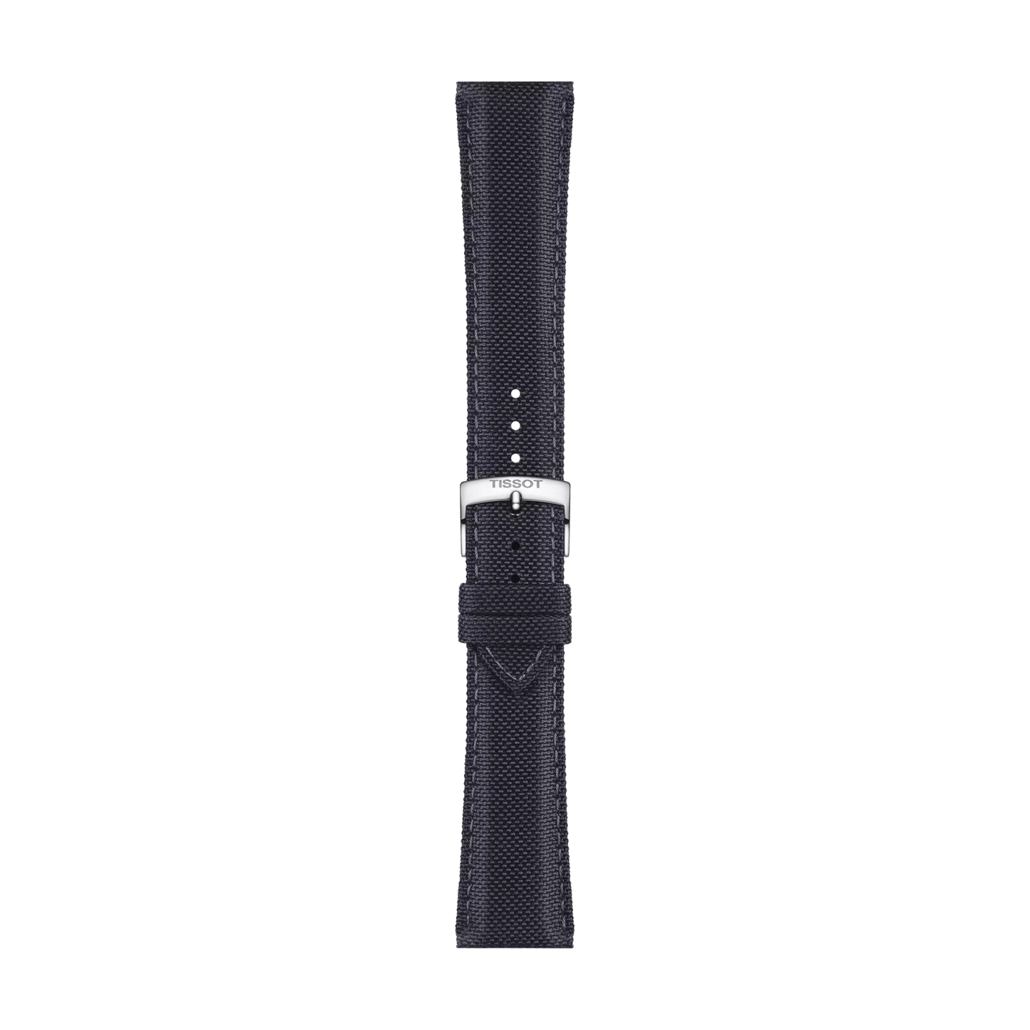 Original Tissot Textilarmband anthrazit Bandanstoss 21 mm