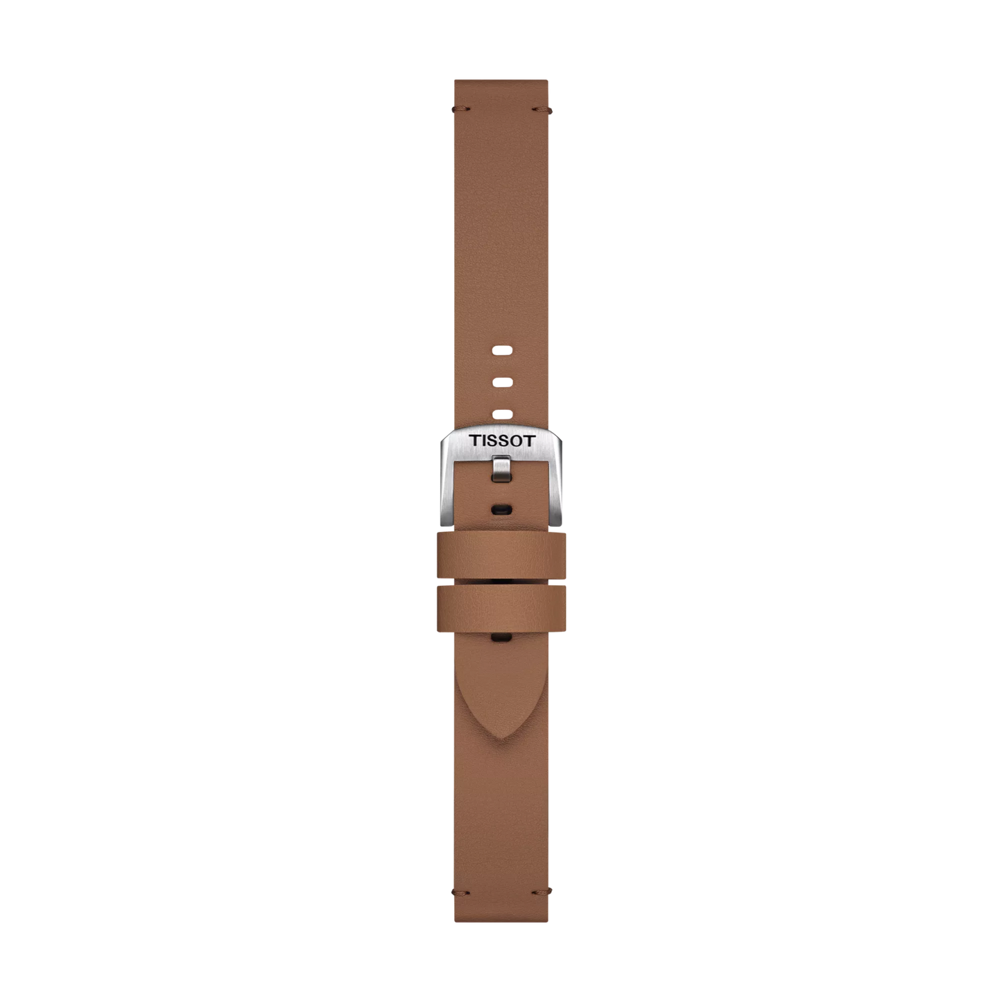 Original Tissot Synthetikarmband braun Bandanstoss 18 mm