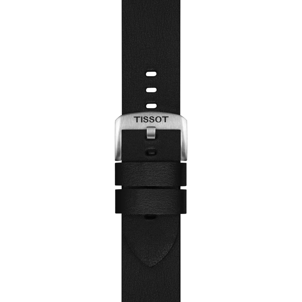 Original Tissot Synthetikarmband schwarz Bandanstoss 22 mm
