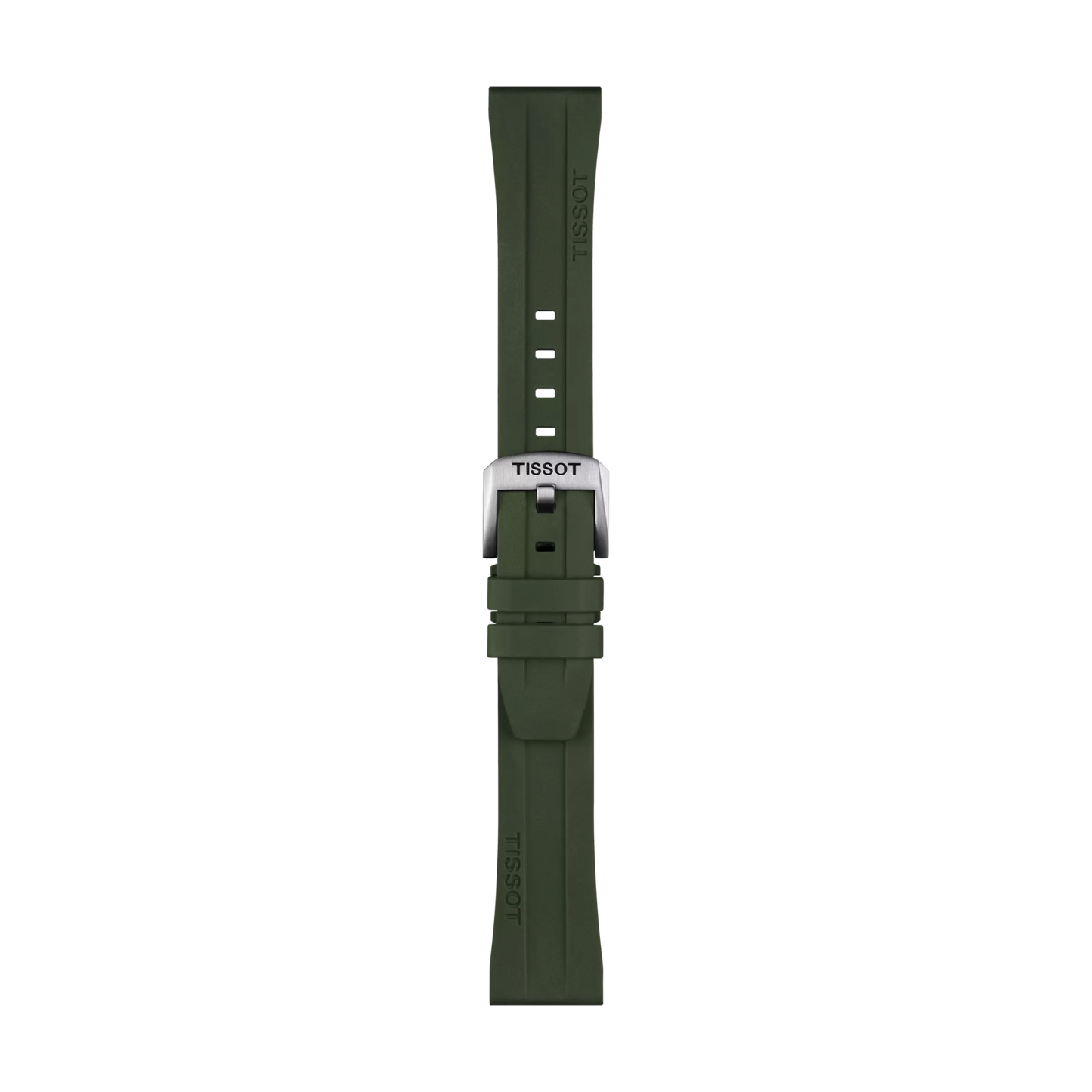 Original Tissot Kautschukarmband khaki Bandanstoß 20 mm