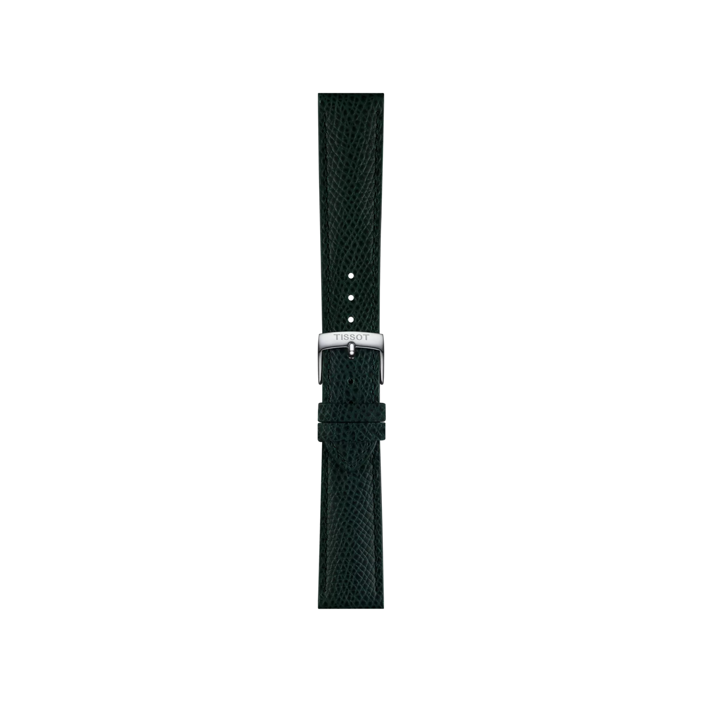 Original Tissot Lederarmband dunkelgrün Bandanstoß 18 mm
