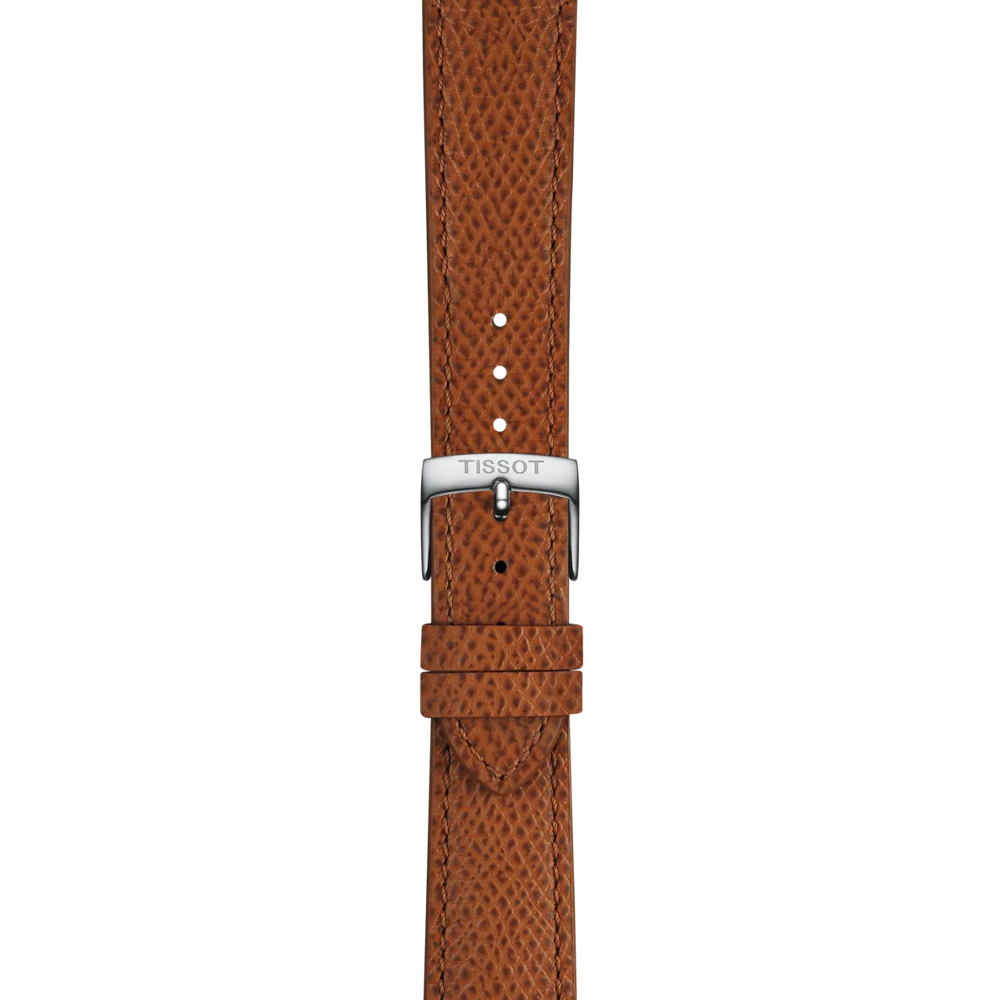 Original Tissot Lederarmband braun Bandanstoß 18 mm