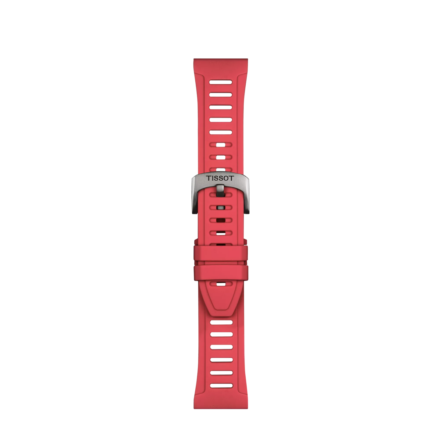 Original Tissot XS Silikonarmband rot Bandanstoß 21 mm