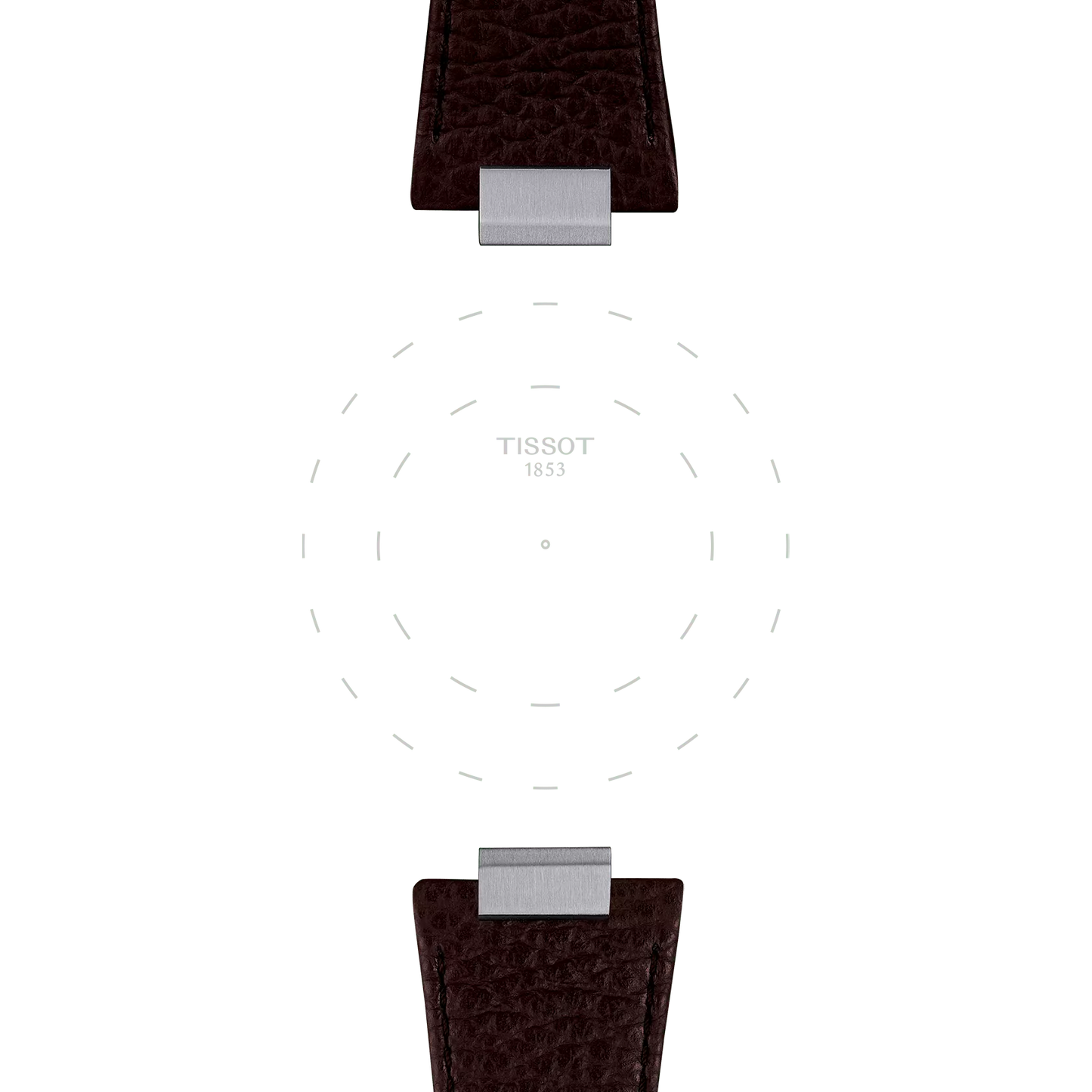 Original Tissot Lederarmband für PRX-Modelle mit 42 mm Durchmesser