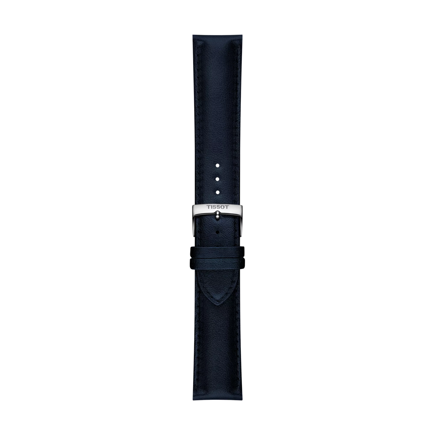Original Tissot Synthetikarmband vegan blau Bandanstoss 22 mm