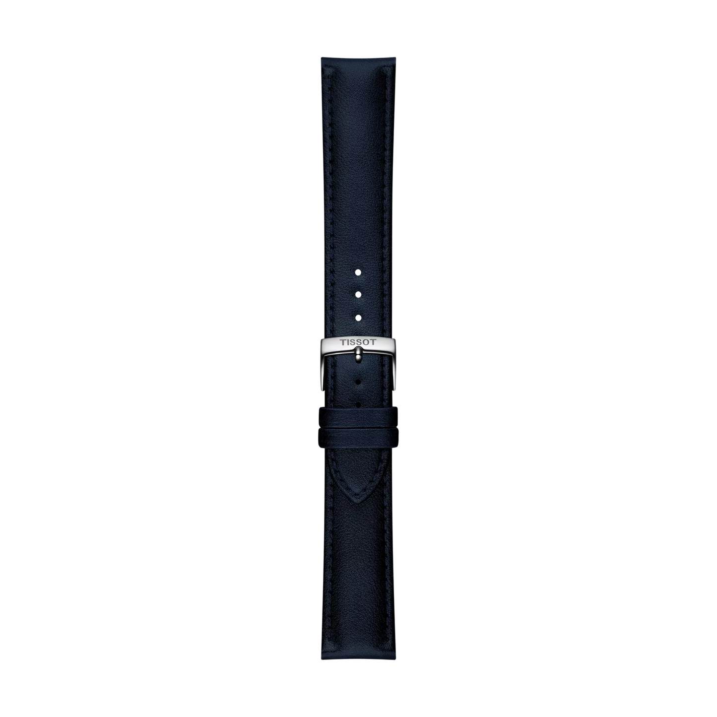 Original Tissot Synthetikarmband vegan blau Bandanstoss 20 mm