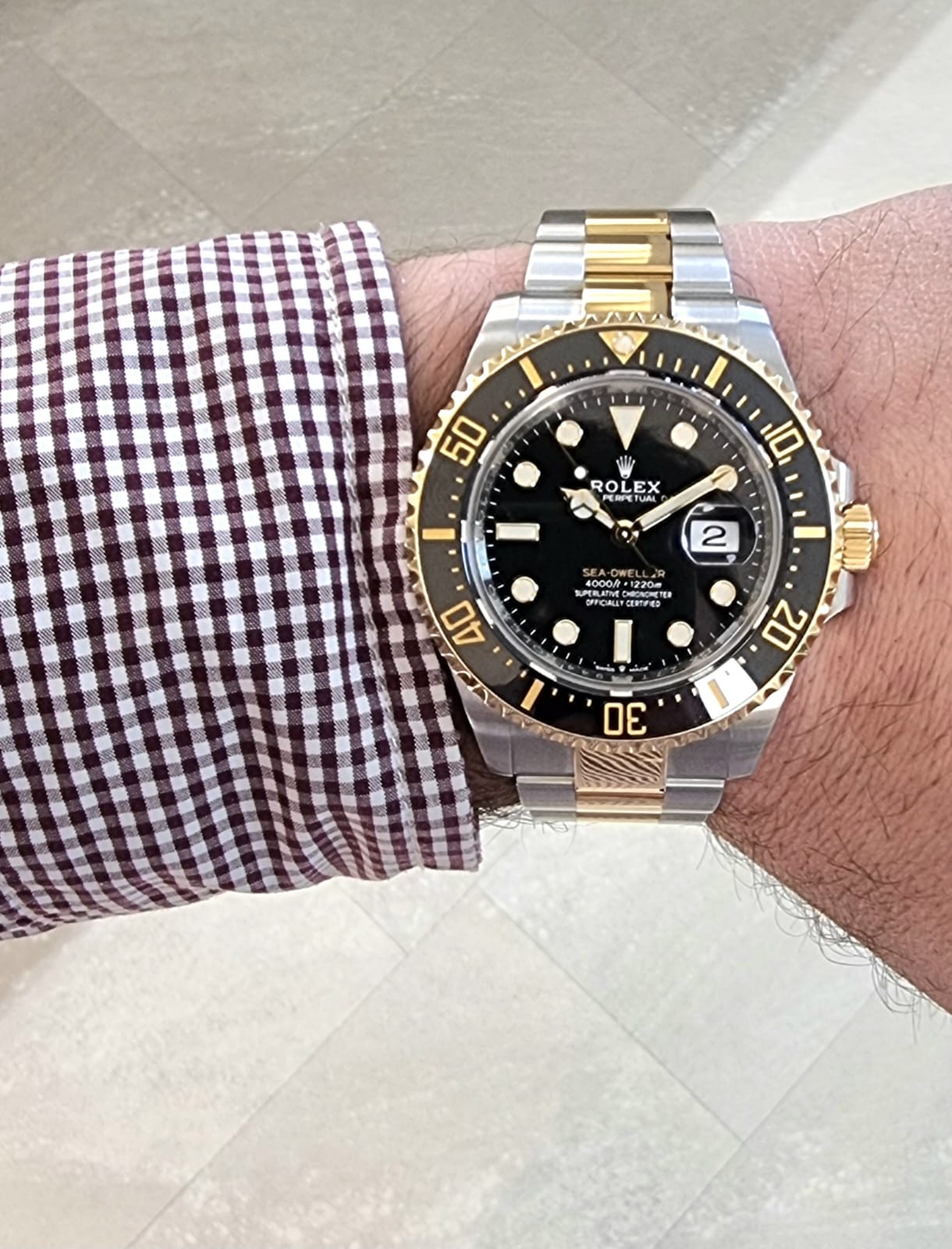 Rolex Sea-Dweller - 126603 Stahl/Gold 2020