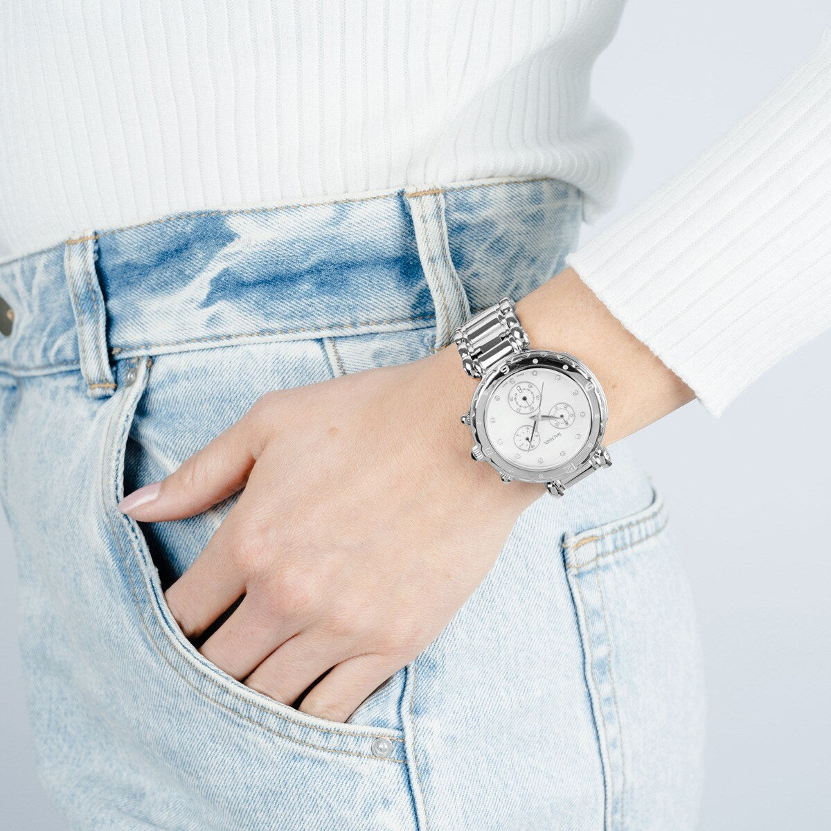 BALMAINIA CHRONO LADY, Perlmutt