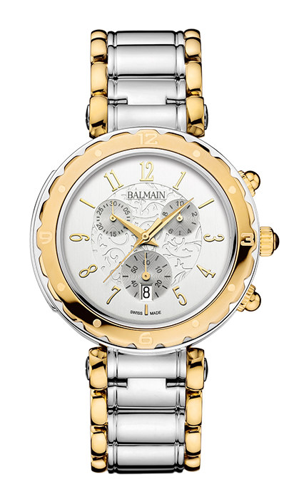 BALMAINIA CHRONO LADY, Silberfarbig