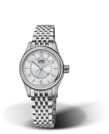 Big Crown Pointer Date, 29mm, Grey, Stainless steel Strap, Stainless steel screw-in security crown, Multi-piece stainless steel case