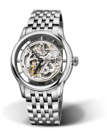 Artelier Translucent Skeleton, 40.50mm, Grey, Stainless steel Strap, Stainless steel crown, Multi-piece stainless steel case