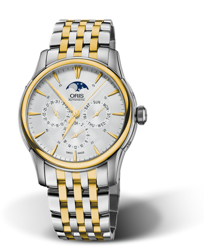 Artelier Complication 2007, 40.50mm, Grey, Stainless steel Strap, Stainless steel crown, Multi-piece stainless steel case, yellow gold PVD plated top ring