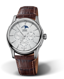 Artelier Complication 2007, 40.50mm, Grey, Leather Strap, Stainless steel crown, Multi-piece stainless steel case
