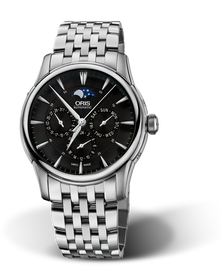 Artelier Complication 2007, 40.50mm, Black, Stainless steel Strap, Stainless steel crown, Multi-piece stainless steel case