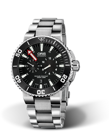 Regulateur â€œDer Meistertaucherâ€?, 43.00 mm, Black, Titanium Strap, Stainless steel, screw-in security crown, automatic Helium Valve, Multi-piece titanium case, ceramic minutes scale top ring