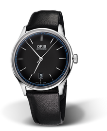 John Coltrane Limited Edition, 38mm, Black, Leather Strap, Stainless steel crown, Multi-piece stainless steel case