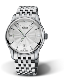 Artelier Date, 40.50mm, Grey, Stainless steel Strap, Stainless steel crown, Multi-piece stainless steel case