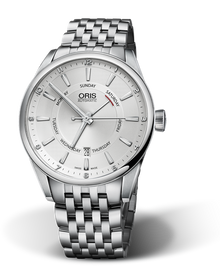 Artix Pointer Day, Date, 42mm, Grey, Stainless steel Strap, Stainless steel crown, Multi-piece stainless steel case