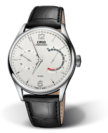 110 Years Limited Edition, 43mm, Grey, Leather Strap, Stainless steel crown, Multi-piece stainless steel case