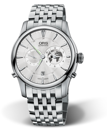 Greenwich Mean Time Limited Edition, 42mm, Grey, Stainless steel Strap, Stainless steel crown, Multi-piece stainless steel case