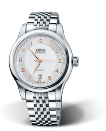 Classic Date 2006, 42mm, Grey, Stainless steel Strap, Stainless steel crown, Multi-piece stainless steel case