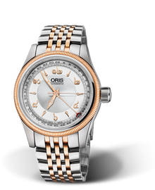 Big Crown Pointer Date Thailand Edition, 40mm, Grey, Stainless steel Strap, Stainless steel screw-in security crown, Multi-piece stainless steel case, rose gold PVD plated top ring