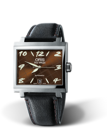 Dizzy Gillespie Limited Edition, 39.00 x 36.50mm, Brown, Leather Strap, Stainless steel crown, Multi-piece stainless steel case