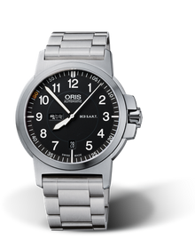 Air Racing Silver Lake Edition, 42mm, Black, Stainless steel Strap, Stainless steel screw-in security crown, Multi-piece stainless steel case