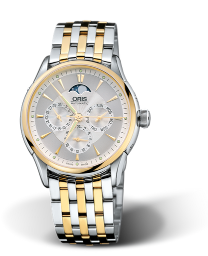Artelier Complication 2007, 40mm, Grey, Stainless steel Strap, Stainless steel crown, Multi-piece stainless steel case, yellow gold PVD plated top ring