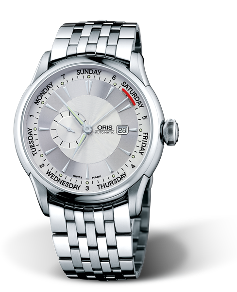 Artelier Small Second, Pointer Day 2007, 45mm, Grey, Stainless steel Strap, Stainless steel crown, Multi-piece stainless steel case