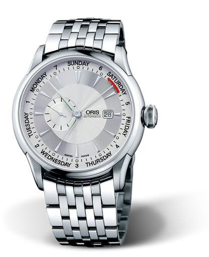 Artelier Small Second, Pointer Day 2007, 45mm, Grey, Stainless steel Strap, Stainless steel crown, Multi-piece stainless steel case