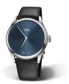 Thelonious Monk Limited Edition, 40mm, Blue, Leather Strap, Stainless steel crown, Multi-piece stainless steel case