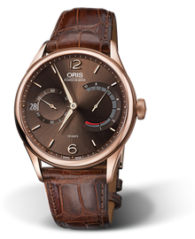 Artelier Calibre 111, 43mm, Brown, Leather Strap, 18K rose gold crown, Multi-piece 18K rose gold case