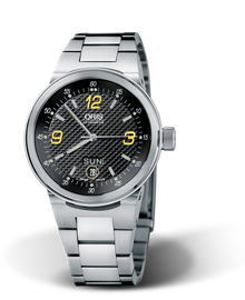 WilliamsF1 Team Day Date 2004, 40.50mm, Black, Stainless steel Strap, Stainless steel crown, Multi-piece stainless steel case, flexible lugs