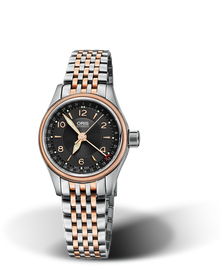 Big Crown Pointer Date, 29mm, Black, Stainless steel Strap, Stainless steel screw-in security crown, Multi-piece stainless steel case