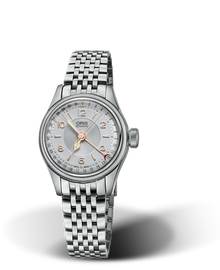 Big Crown Original Pointer Date, 29mm, Grey, Stainless steel Strap, Stainless steel crown, Multi-piece stainless steel case