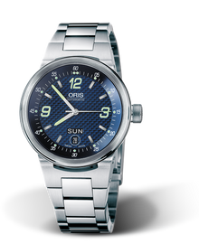 WilliamsF1 Team Day Date 2004, 40.50mm, Blue, Stainless steel Strap, Stainless steel crown, Multi-piece stainless steel case, flexible lugs