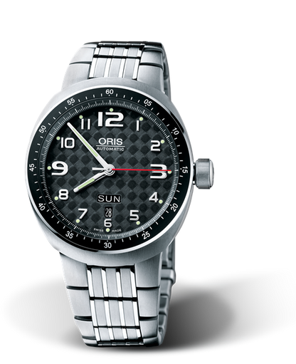 TT3 Day Date, 41mm, Black, Titanium Strap, Stainless steel crown, Multi-piece titanium case, minutes scale top ring