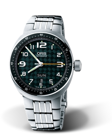 TT3 Day Date, 41mm, Green, Titanium Strap, Stainless steel crown, Multi-piece titanium case, minutes scale top ring