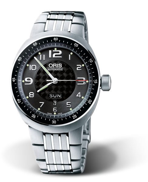 TT3 Day Date, 43.50mm, Black, Titanium Strap, Stainless steel crown, Multi-piece titanium case, minutes scale top ring