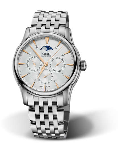 Artelier Complication, 40.50 mm, Grey, Stainless steel Strap, Stainless steel crown, Multi-piece stainless steel case