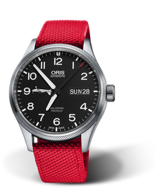 Zelazny Limited Edition, 45mm, Black, Textile Strap, Stainless steel screw-in security crown, Multi-piece stainless steel case