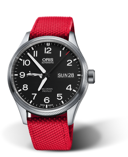 Zelazny Limited Edition, 45mm, Black, Textile Strap, Stainless steel screw-in security crown, Multi-piece stainless steel case