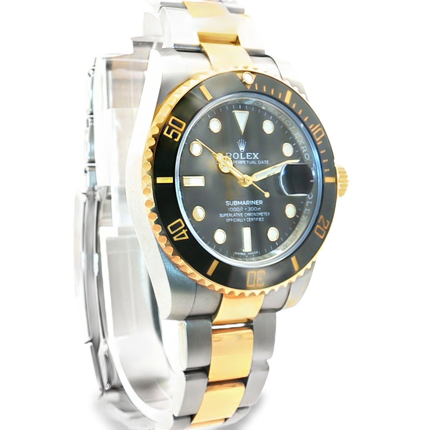 Rolex Submariner Date - 116613LN  Black Dial Stahl/Gold 2020