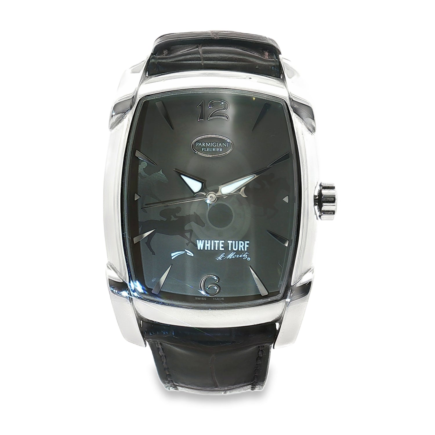 Parmigiani Fleurier  Kalpa XL Steel HAVANE WHITE TURF 2012 Special Edition