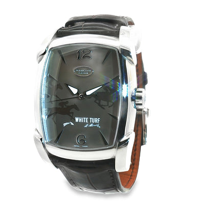 Parmigiani Fleurier  Kalpa XL Steel HAVANE WHITE TURF 2012 Special Edition