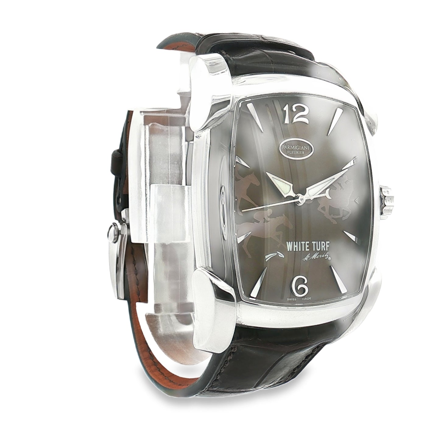 Parmigiani Fleurier  Kalpa XL Steel HAVANE WHITE TURF 2012 Special Edition